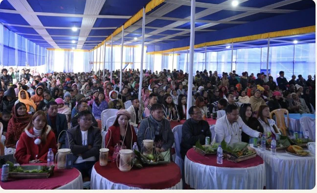 Attendees at an NCP programme in Arunachal Pradesh